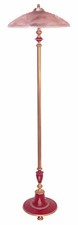 Jugendstil lampe stehlampe - lampe,