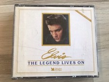ELVIS  PRESLEY   -   The Legend Lives On   , 3  CD  BOX  1987 ,  REMASTERED Rock