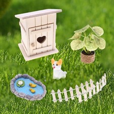 6x Mini Terrarium Figurine