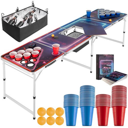 Aluminium bierpongtisch - aluminium,
