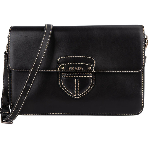 Prada leather contrast - leather, stitch