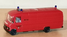 Alter Herpa Mercedes 508 D Berufsfeuerwehr München 1:87 Modellauto ohne Ovp.