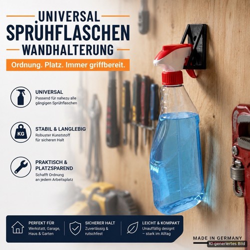 Sprühflaschenhalter