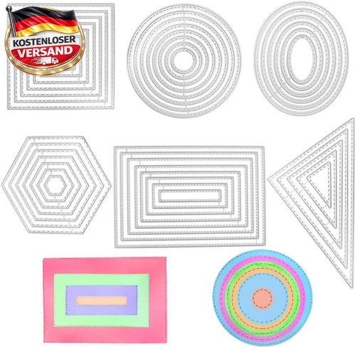 Stanzschablonen set aus - stanzschablonen-set,