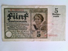 Banknote, Fünf Rentenmark
