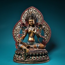 Alte seltene tibetische grüne