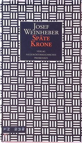 Späte krone weinheber - späte, krone.