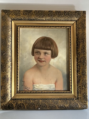Art déco porträt mädchen - porträt,
