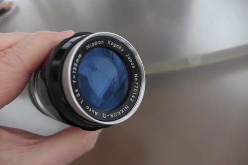 Nikon nikkor objektiv 135 - objektiv, mm