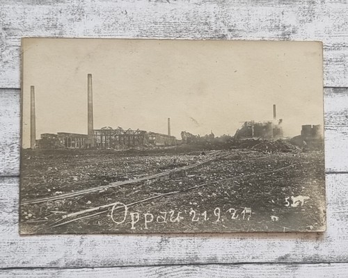 Oppau explosion 1921 - oppau,