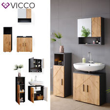 Badmöbel Set Badezimmermöbel Irma Spiegelschrank Unterschrank Midischrank Vicco