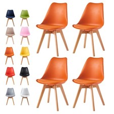 Esszimmerstühle EVA im  Retro Design Stühle Bürostühle im 4er Set