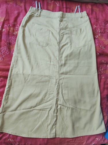 Langer jeansrock - langer,