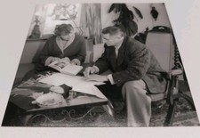 Original Pressefoto Augsburger Puppenkiste Walter U Rose Oehmichen 