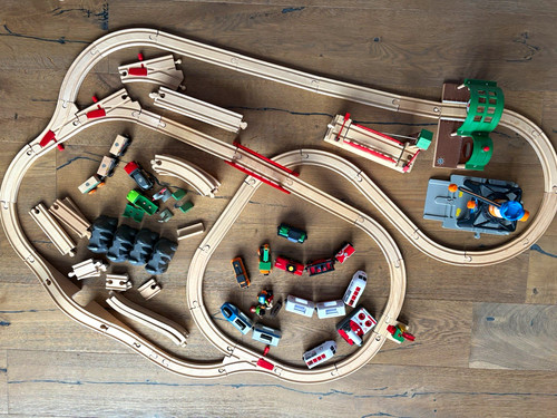 Brio holzeisenbahn set mit - brio,