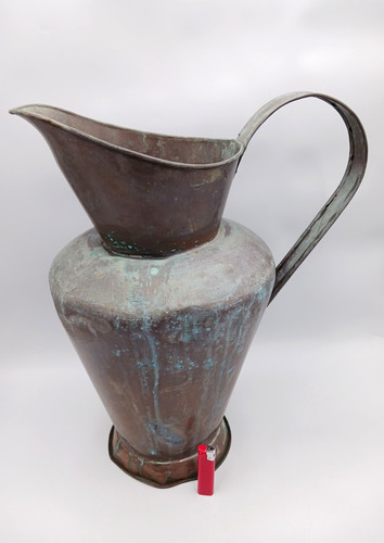 Große kupferkanne kupfervase - große,