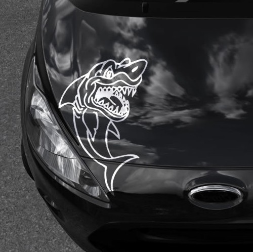 Auto aufkleber hai sticker - auto,