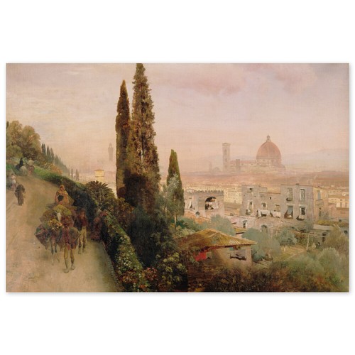 Oswald achenbach florenz - achenbach,,