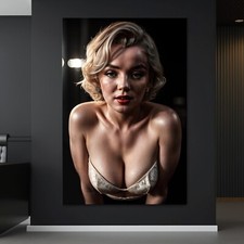 WANDBILD MARILYN MONROE POP