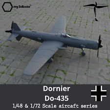 Dornier Do 435  1:48 oder 1:72 Bausatz - model kit 3d printed