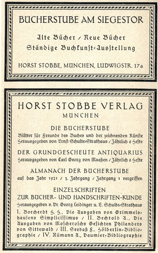 Horst stobbe münchen verlag - horst,