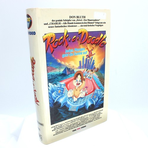Rock doodle vhs don - rock,