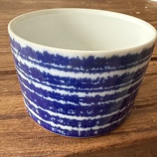 Rosenthal design Hans Theo Baumann Blau Weiß 9cm 