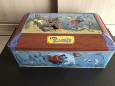 Käpt'n Blaubär Weißblech-Dose / Truhe, Lebkuchen-Schmidt Nürnberg - NEU -
