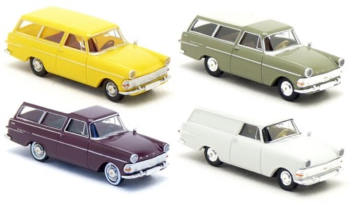 Brekina opel rekord - brekina,