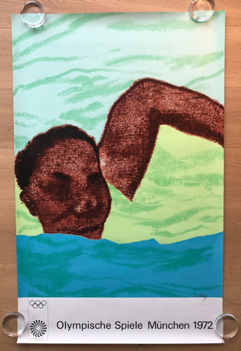 Poster plakat olympia - olympia, 1972