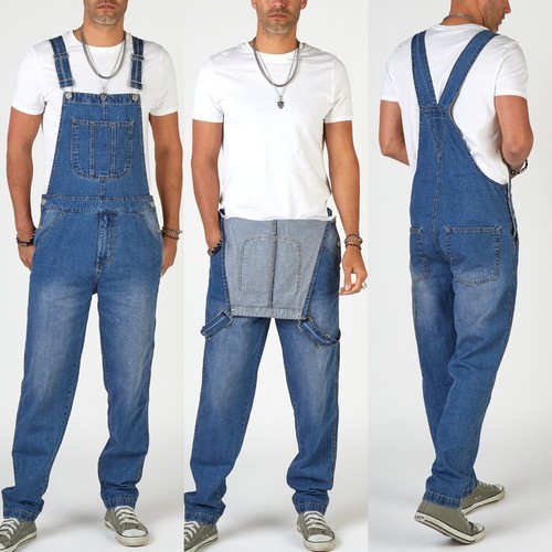 Herren latzjeans trägerhose - latzjeans,