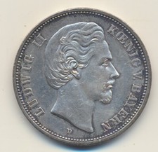 Bayern 5 Mark 1875 Ludwig II.