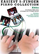 Klavier Noten : ABBA (Easiest