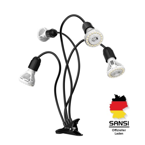 Kopf led pflanzenlampe - 4-kopf,