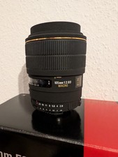 Sigma 105mm F2.8 EX MACRO Nikon AF-D Vollformat Kleinbild