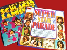 SUPER STAR PARADE + DAS GROSSE SCHLAGER KARUSSELL - 2 LPs