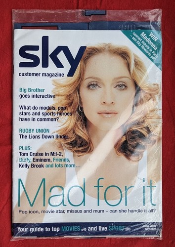 Sky guide june 2001 rare - june,