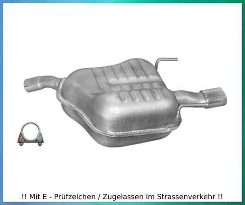 Endschalldämpfer für opel - endschalldämpfer,