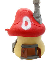 großes Schlumpfhaus 1976 Schleich / Peyo unvollständig