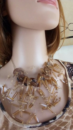 Set kette collier ohrringe - collier,