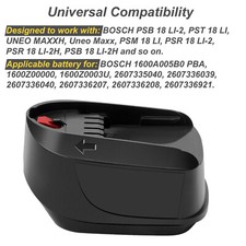 3500mah 18v akku für bosch - 3500mah,