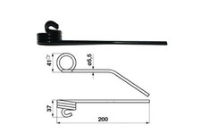 1x Federzinken für Claas