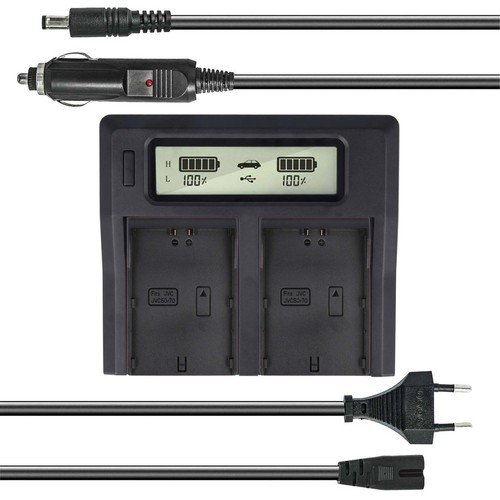 Dual akku ladegerät für - akku-ladegerät, jvc