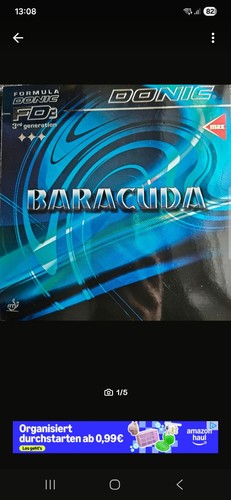 Donic baracuda rot - donic, max.