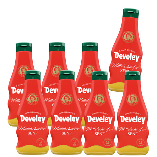 Develey senf mittelscharf - develey, |