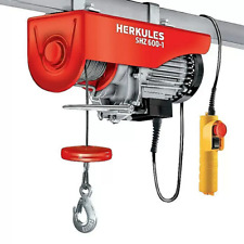 Herkules Elektro Seilhebezug SHZ600-1 Tragfähigkeit 300-600 kg 1050 W 18 M 4,6 A