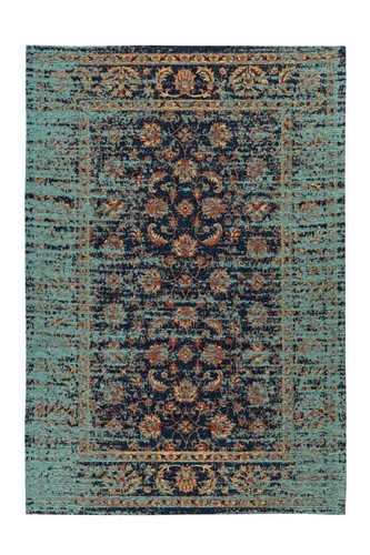 Kurzflor teppich bunt vintage - teppich,