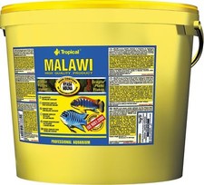 Tropical Malawi Flocken 11 Liter Flockenfutter Barsche Fische Aquarium Cichliden