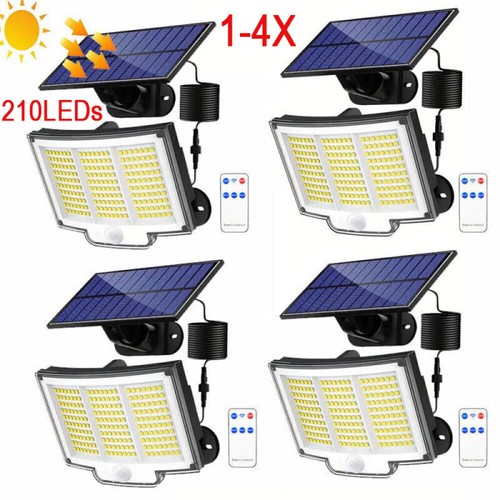 4tlg 210 led solarleuchte - led,