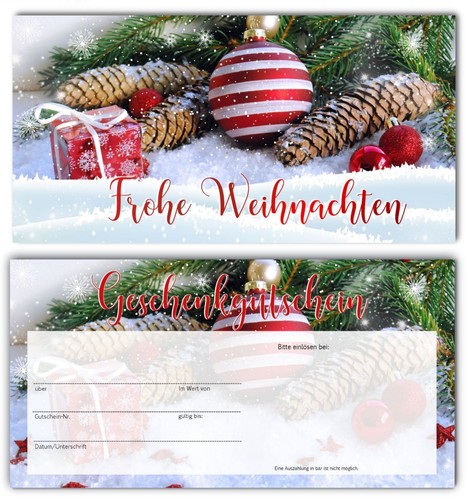 Geschenkgutscheine - x,